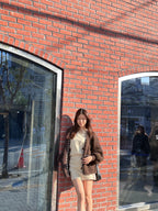 Outline Oversize Fluffy Cardigan