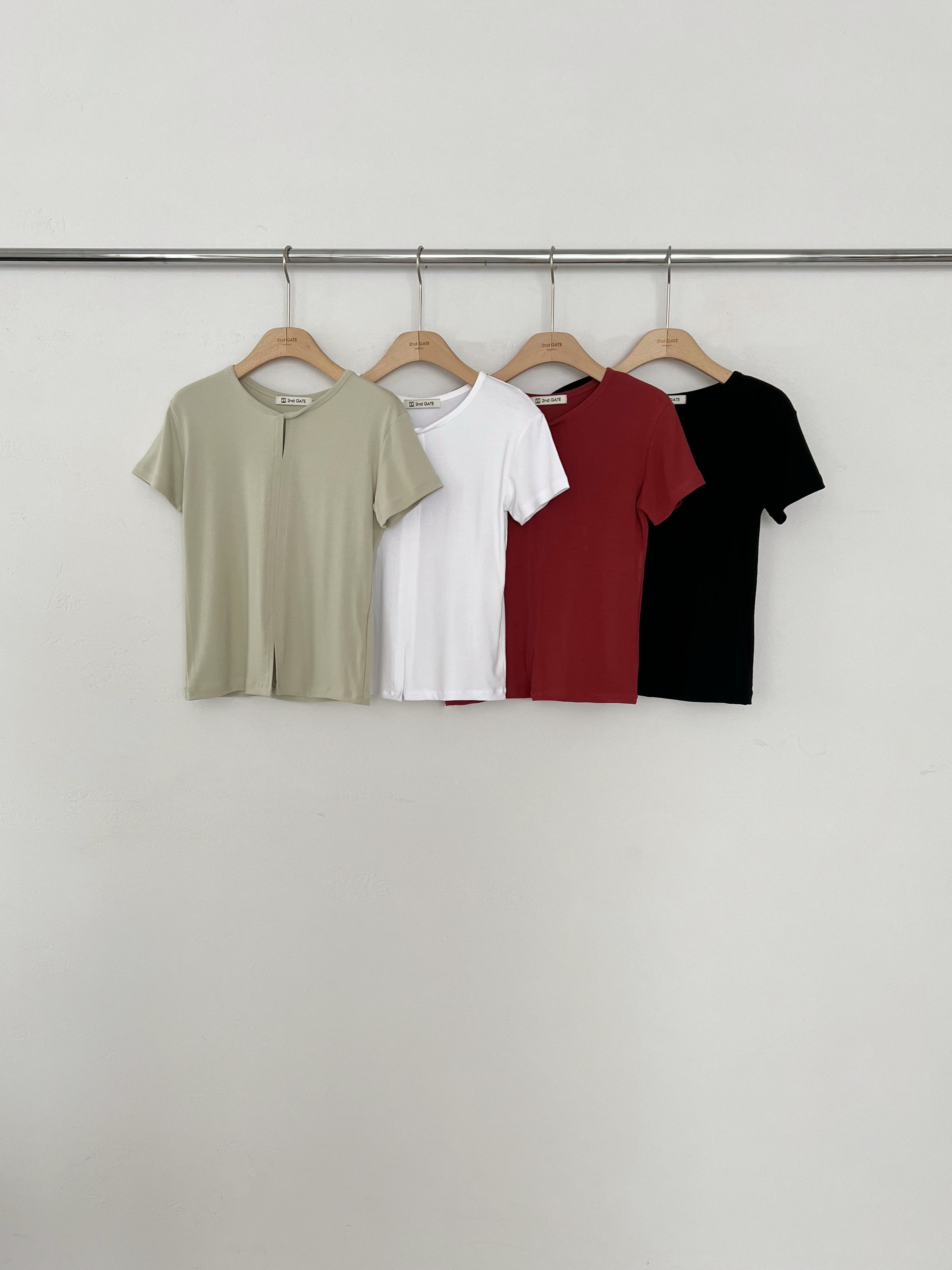 Knot Cotton T Shirt