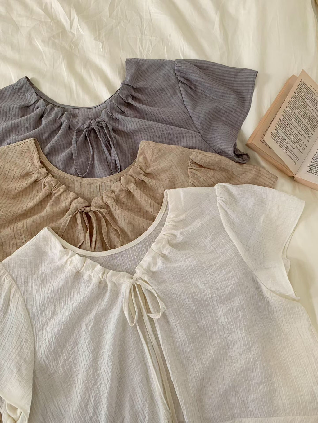 Tied Both Ways Shirt Top