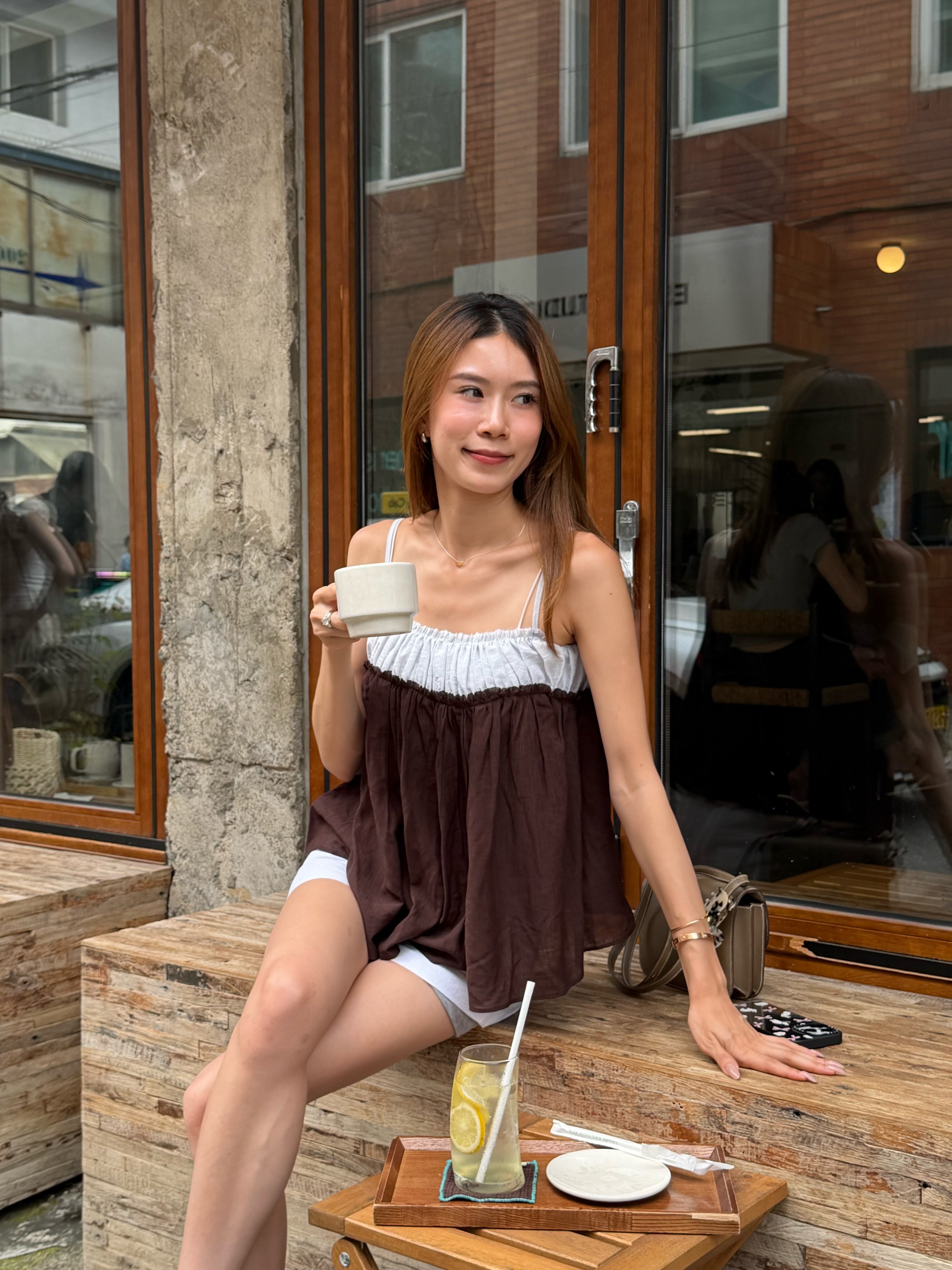 2 Layer Colour Tank Top