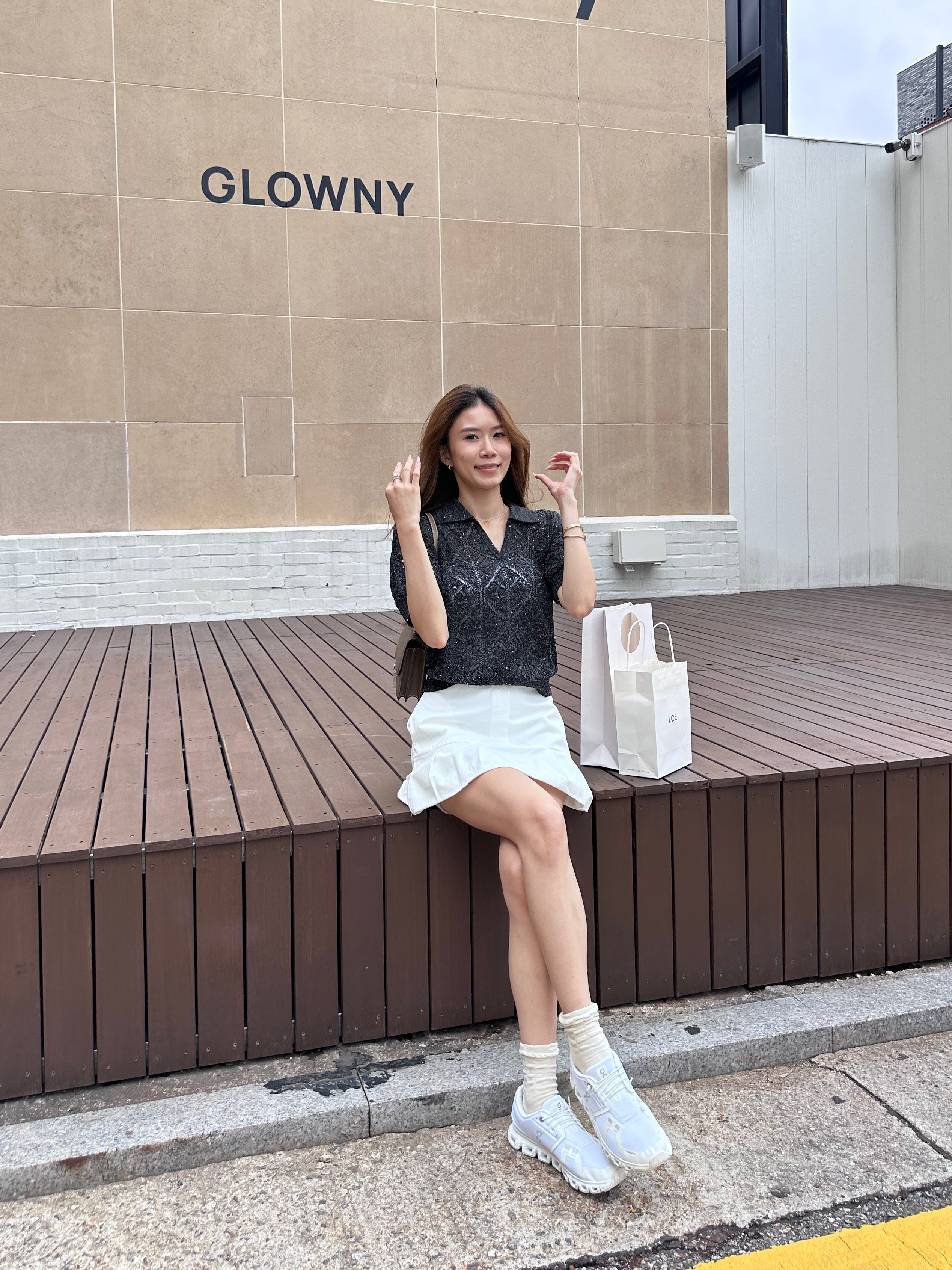 Bling Bling V Knitted T Top