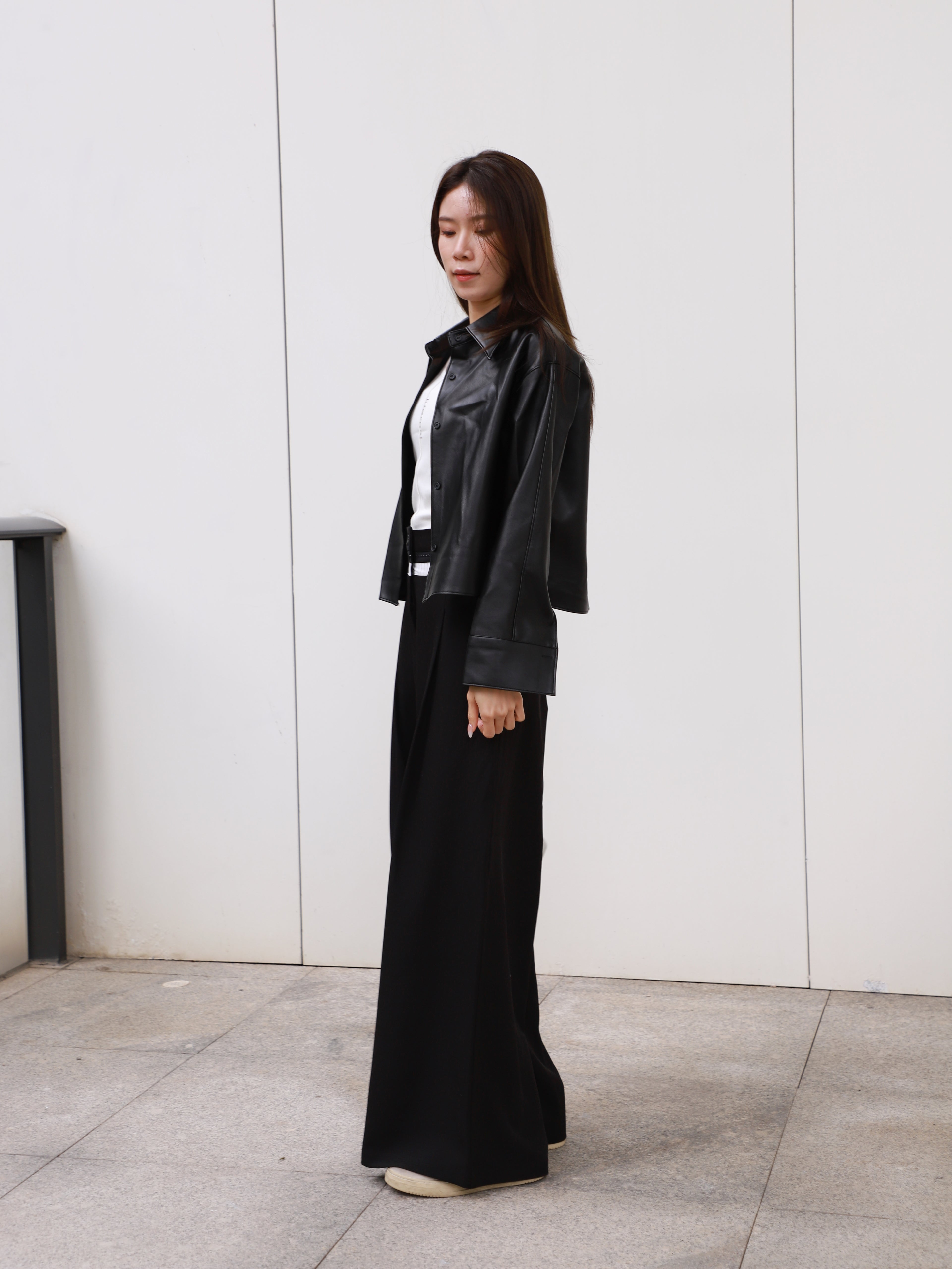Waist Detailed Chiffon Pants