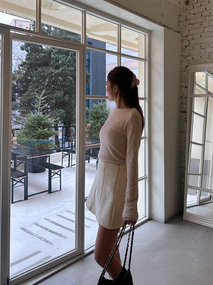 High Fluffy Long Sleeves Top