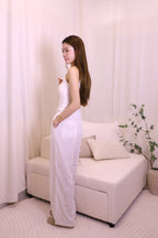 Linen Striped Causal Pants