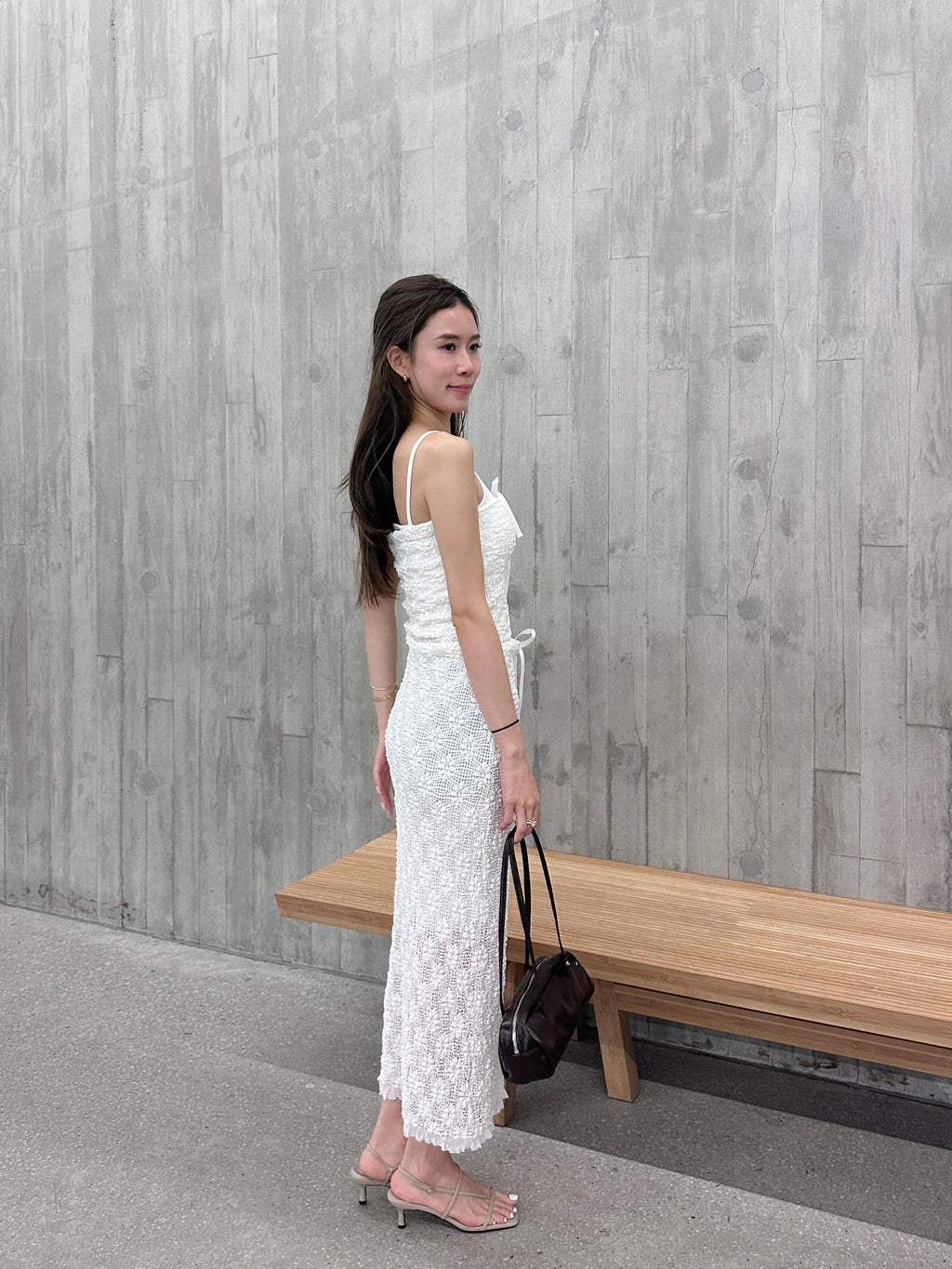 Whole Lace Top & Skirt Set