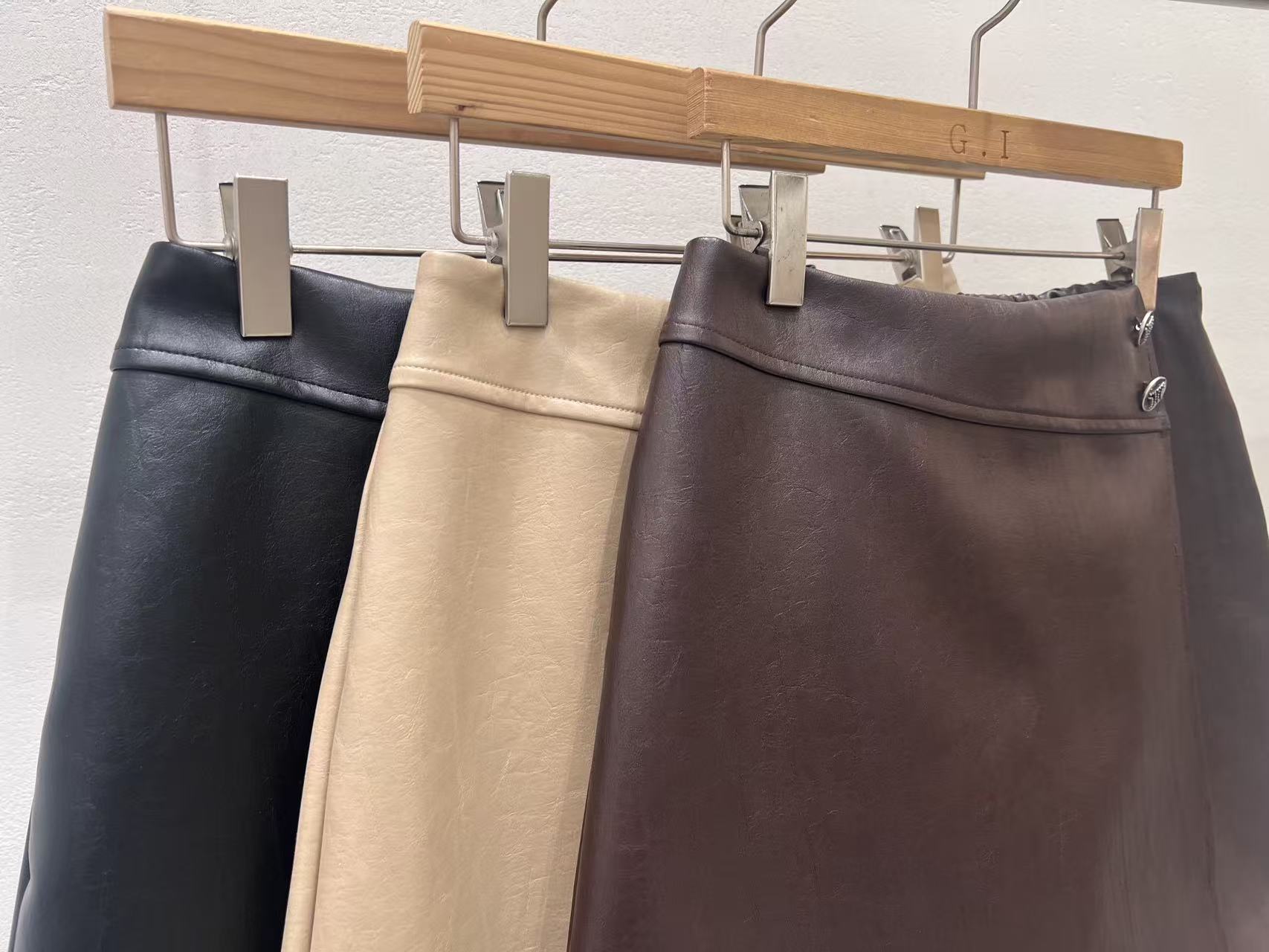 Leather Skirt Shorts