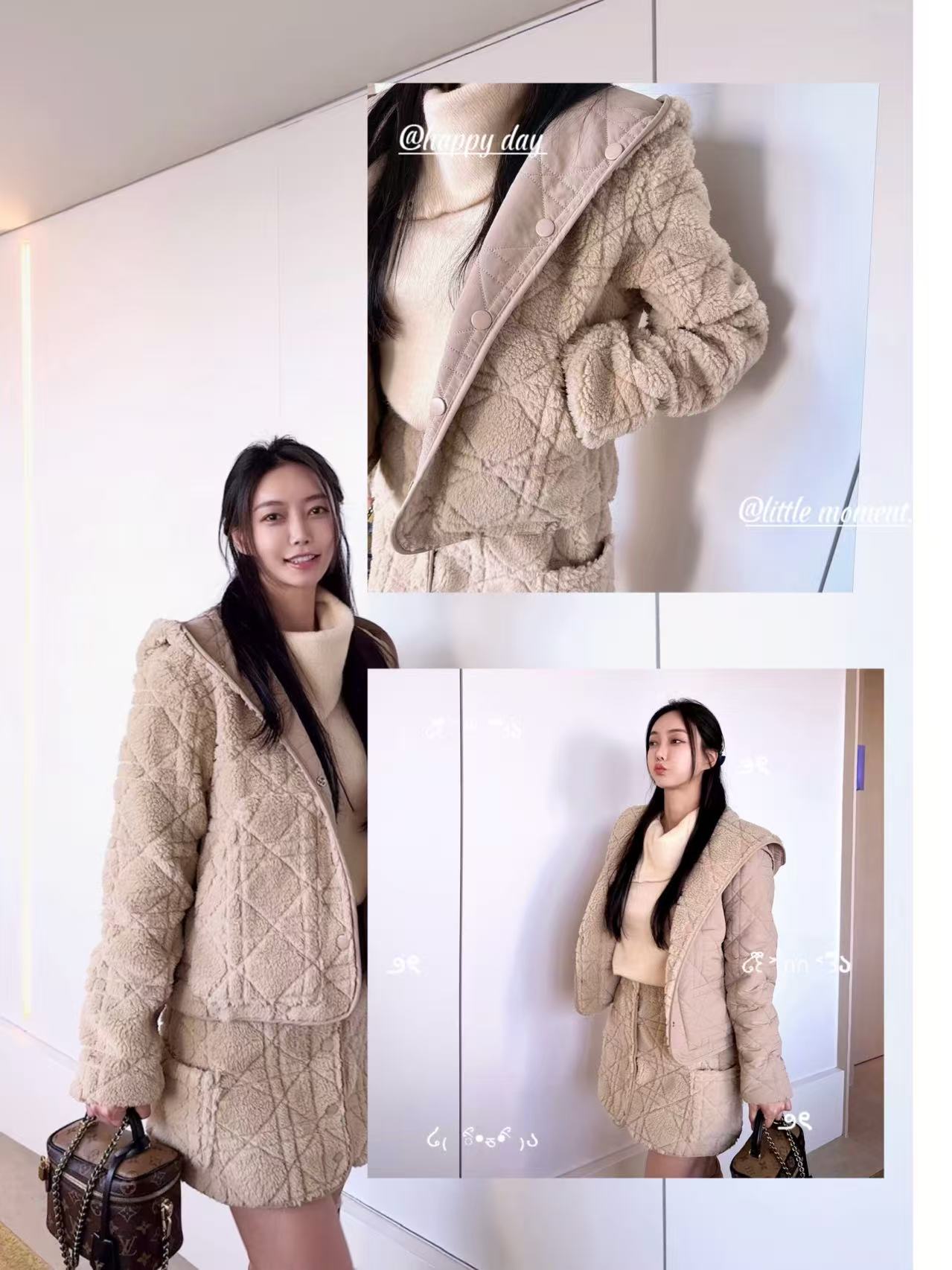 Fluffy High End Hooded Jacket