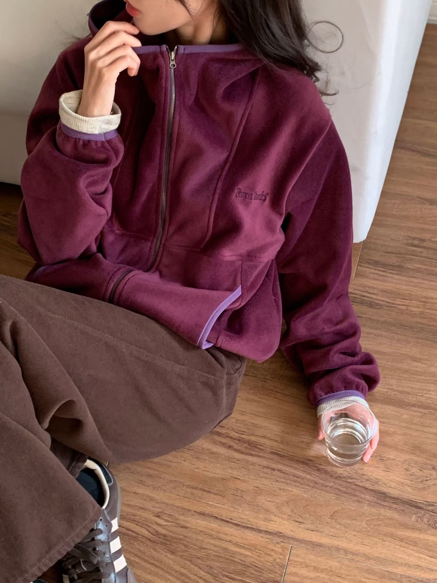 Fleece Sports Designed Hoodie