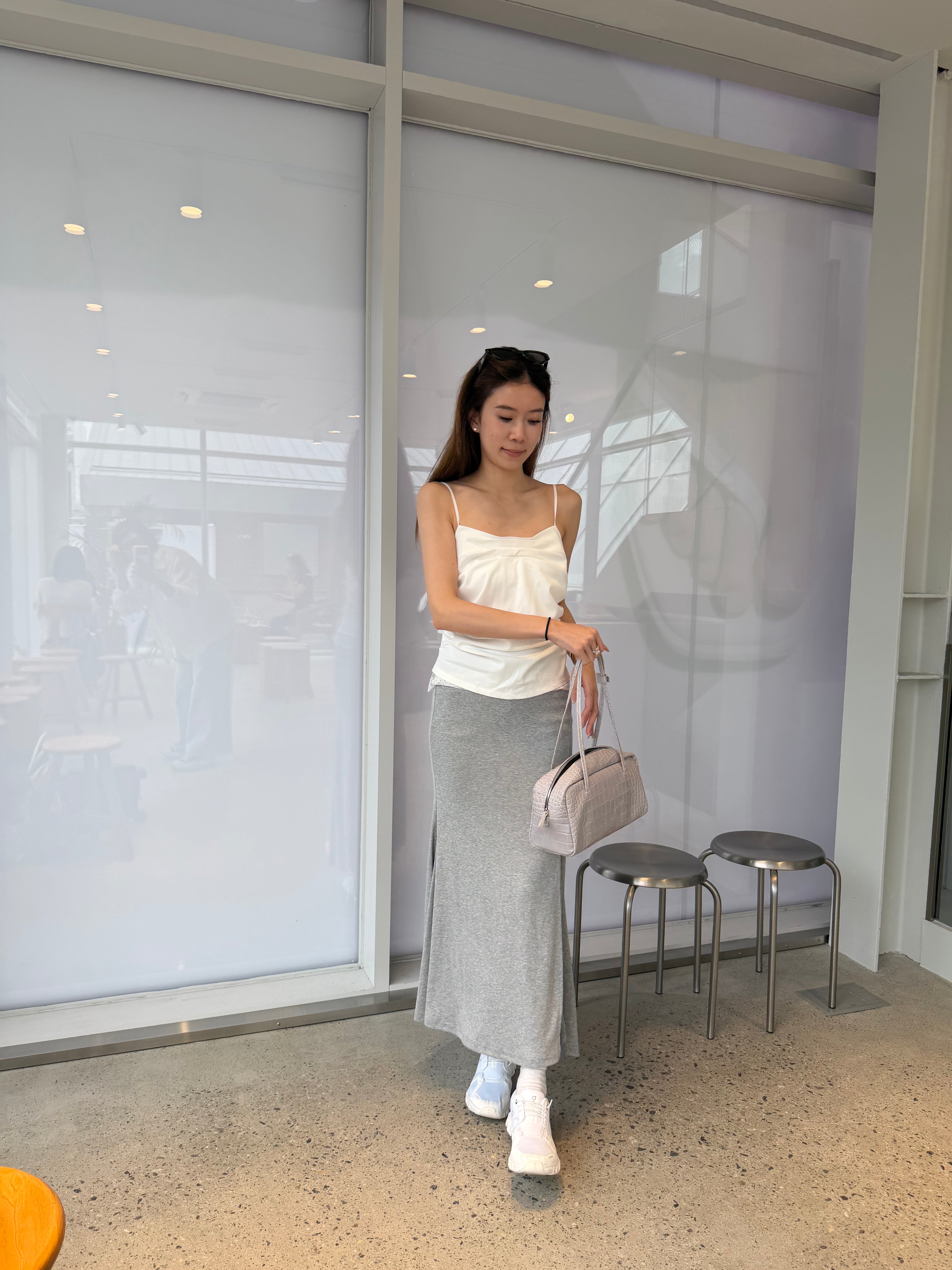Mermaid Cotton Flare Skirt