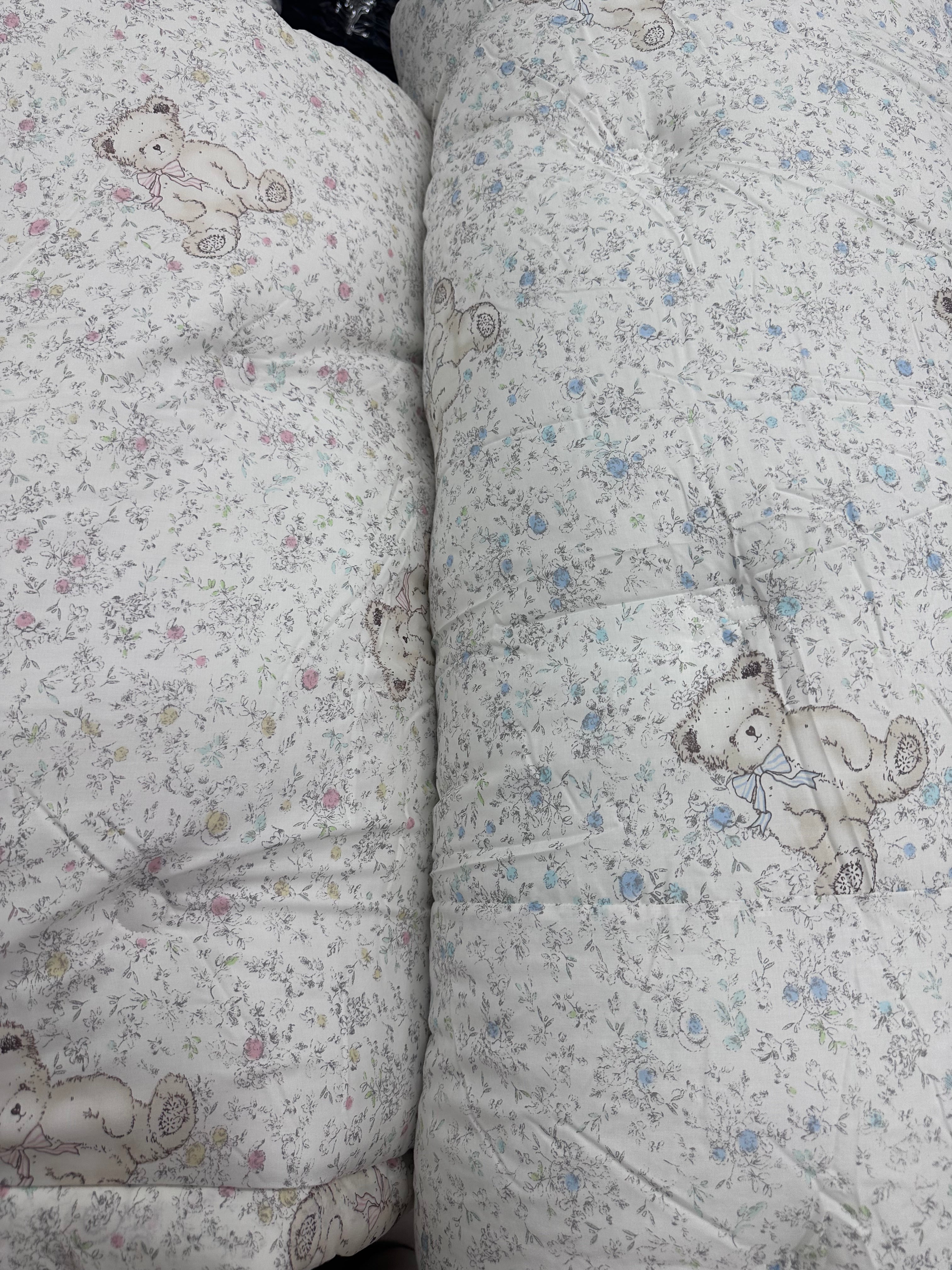 韓國天絲棉被大熊仔花花款