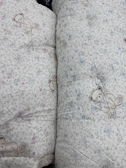 韓國天絲棉被大熊仔花花款