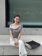 Half Lace Short T Top