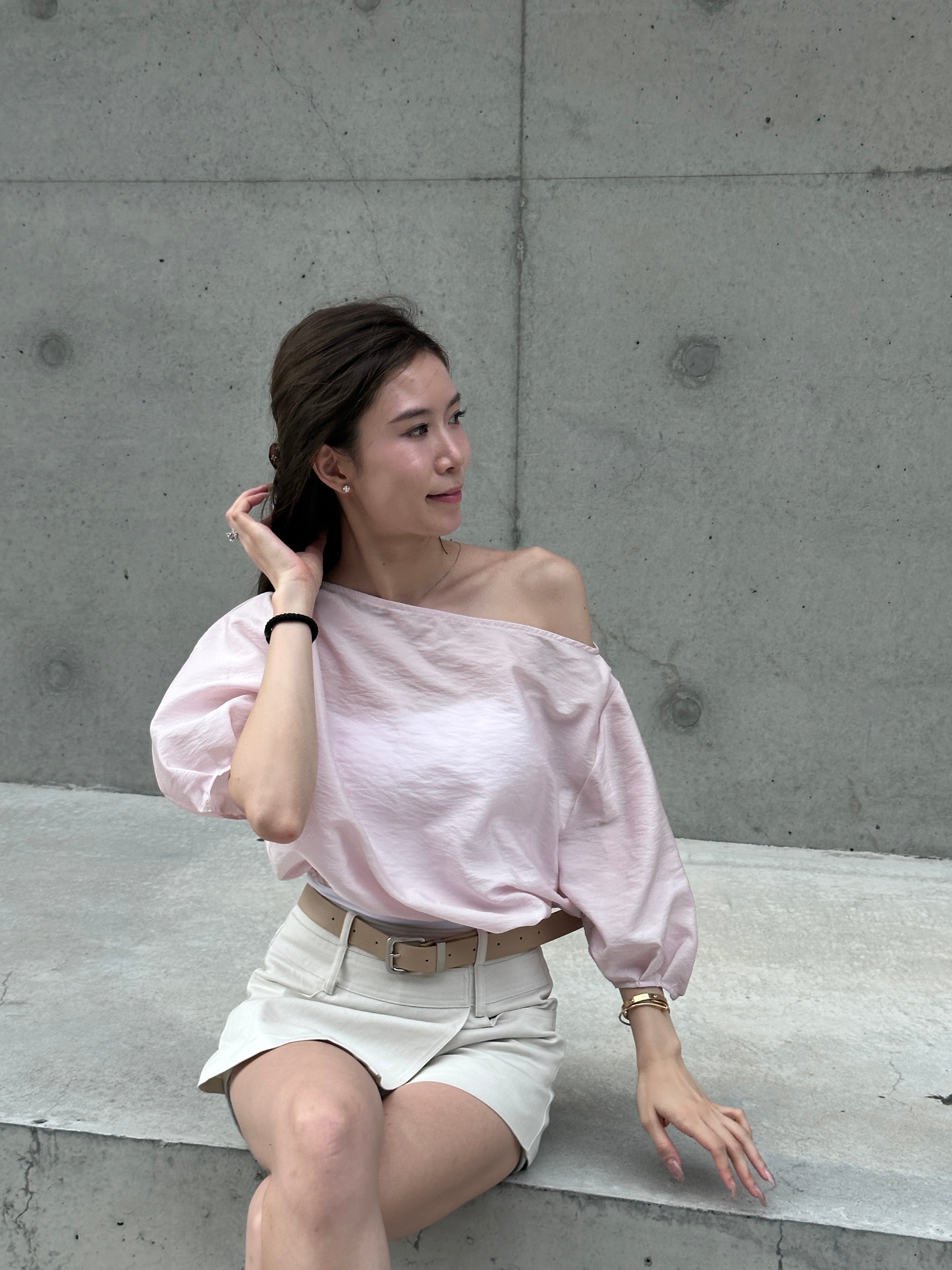 Puffy Style Cropped T Top
