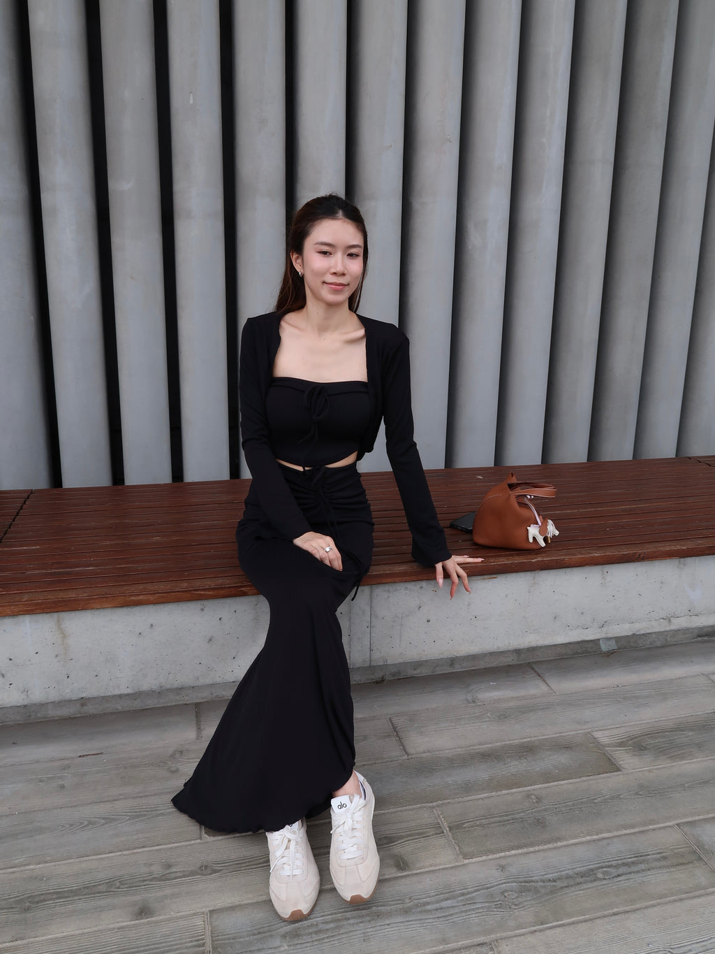 Off Shoulder Cotton 3 Set