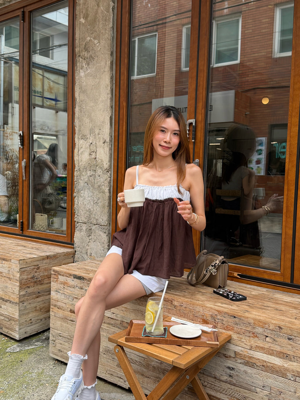 2 Layer Colour Tank Top