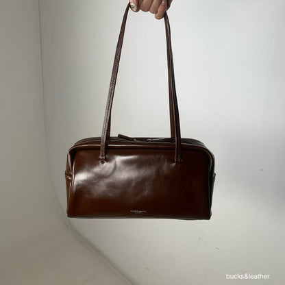 Real Leather Box Bag 大號