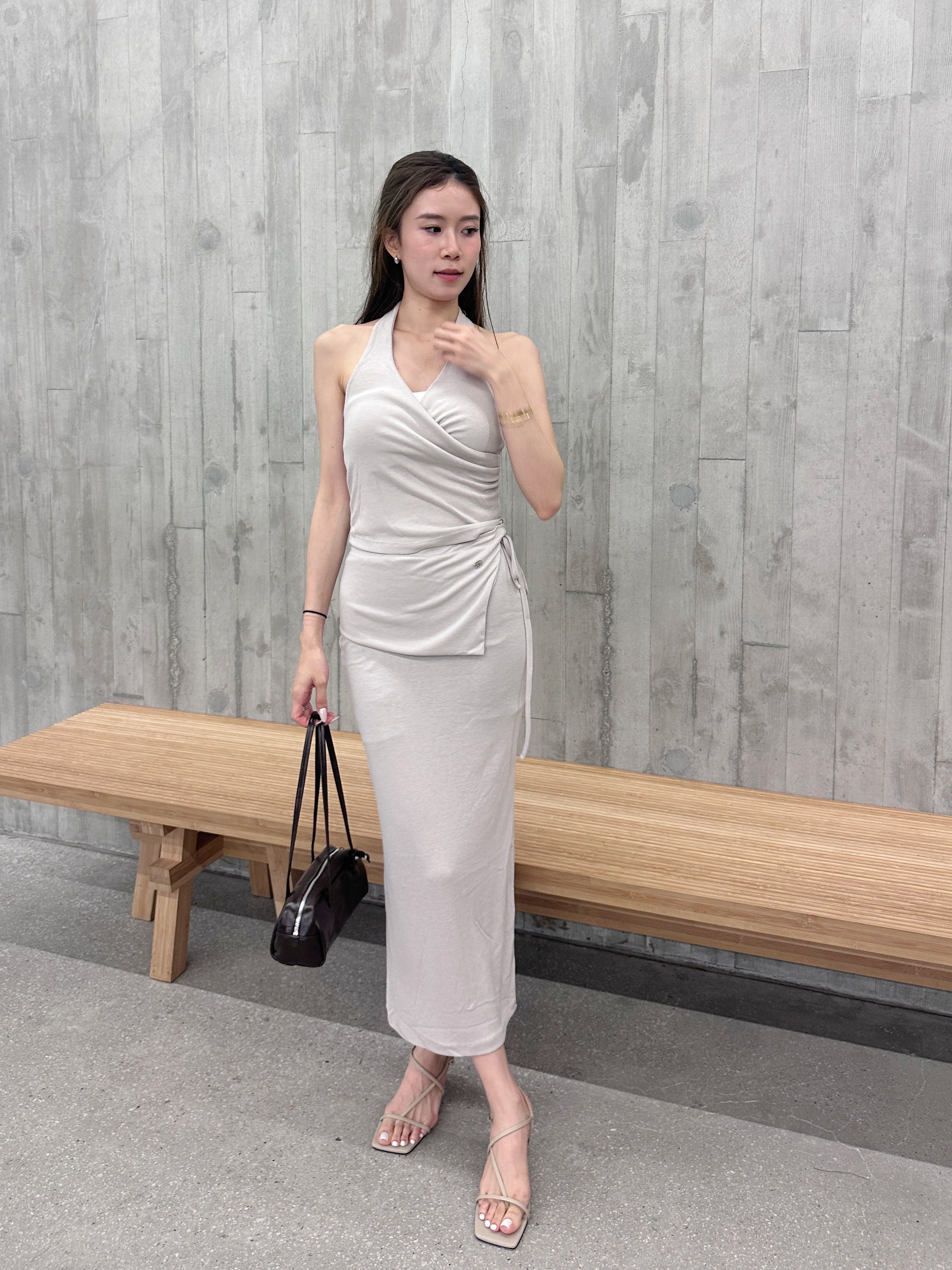 Bra Top & Skirt Cotton Set