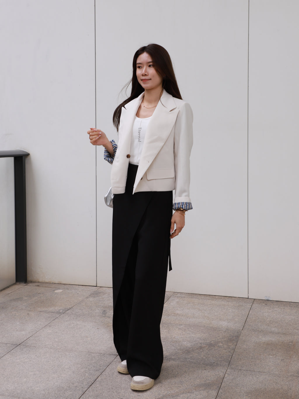 Wrapped with Button Pants