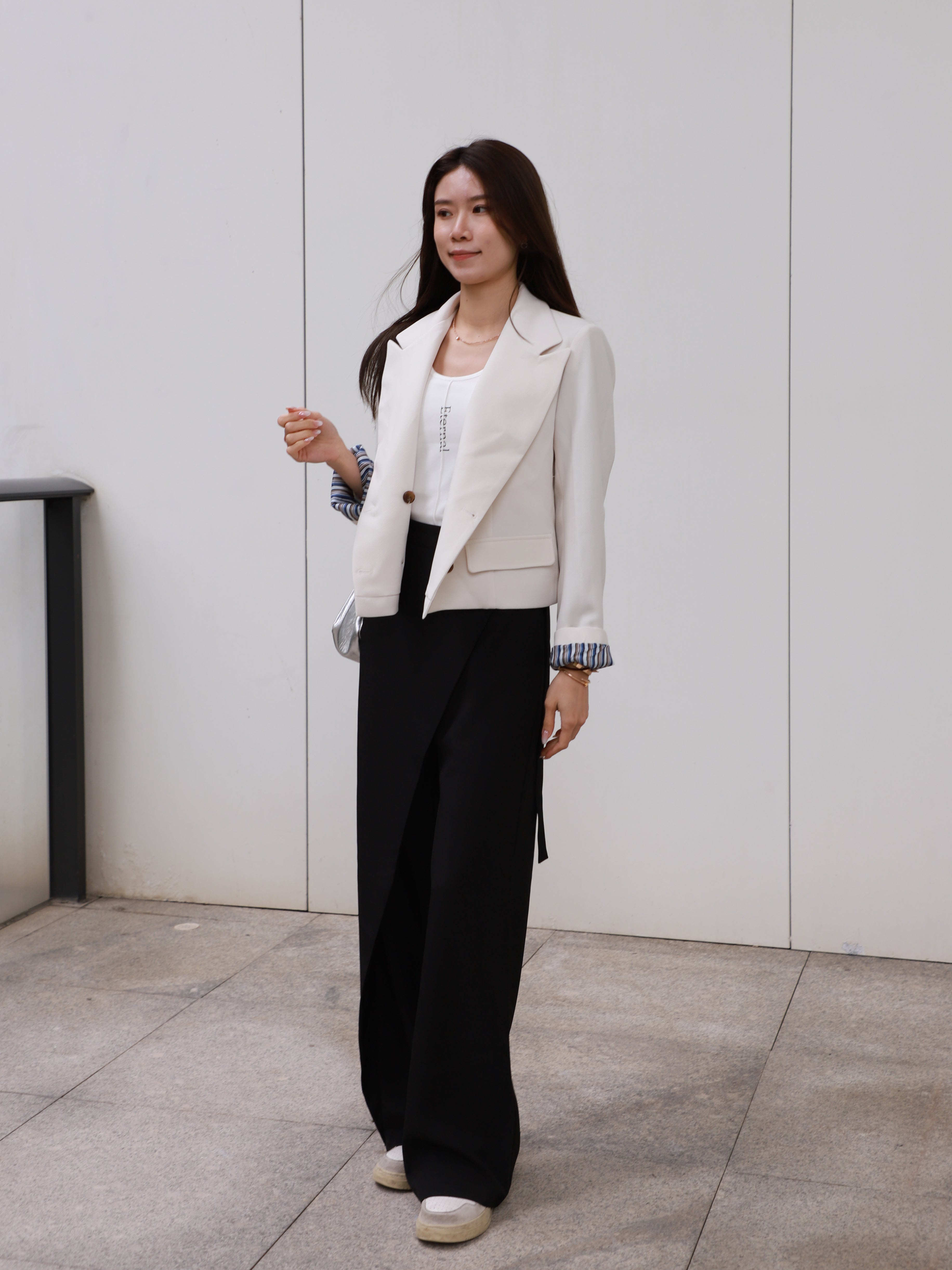 Wrapped with Button Pants