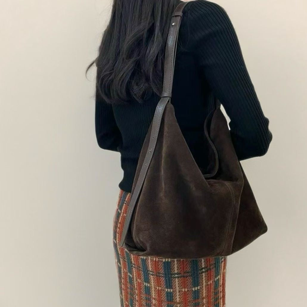 Office Flap Real Leather Bag