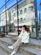 Knitted Wide Leg Pants