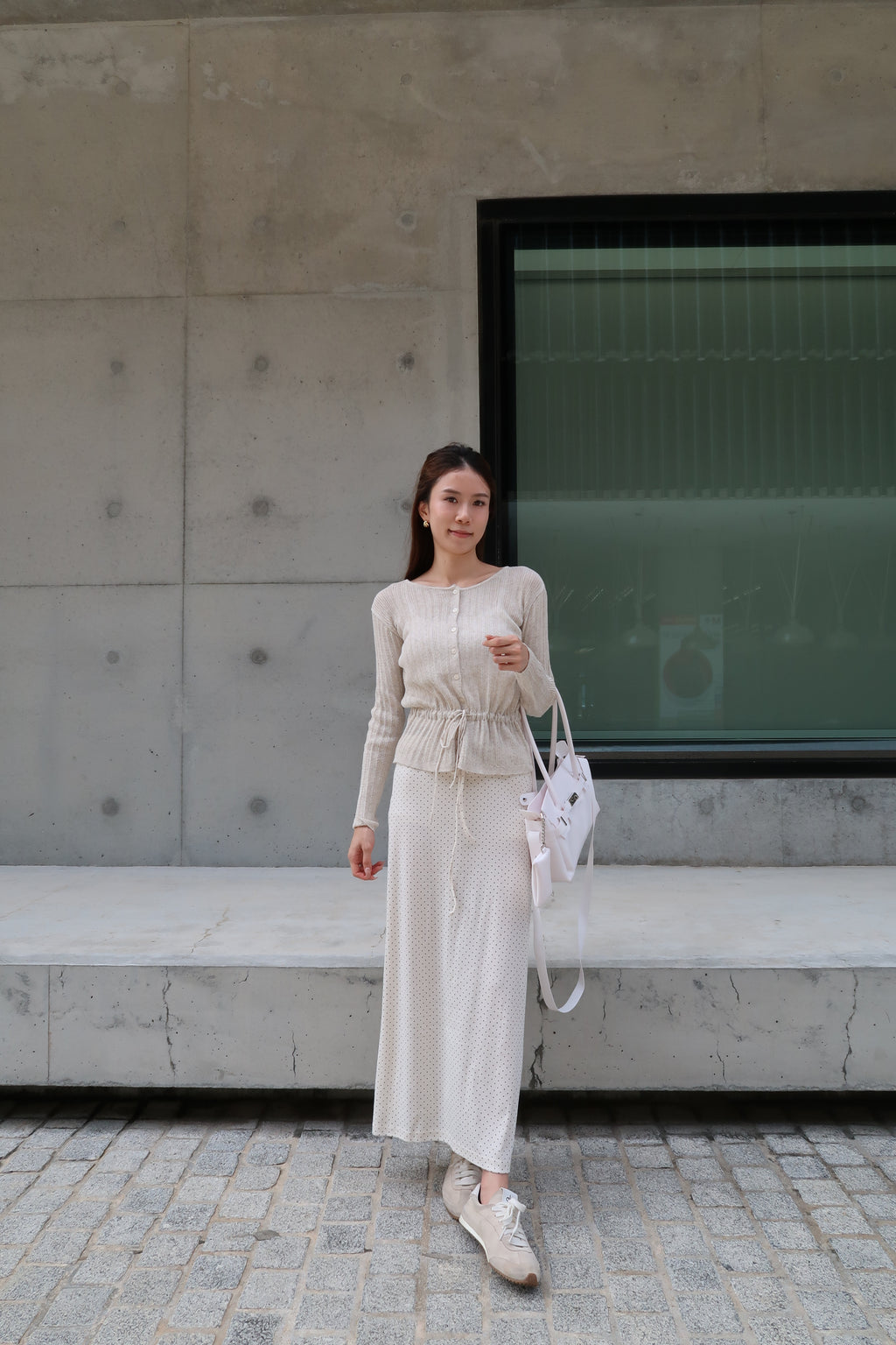 Linen Tied Waist Cardigan