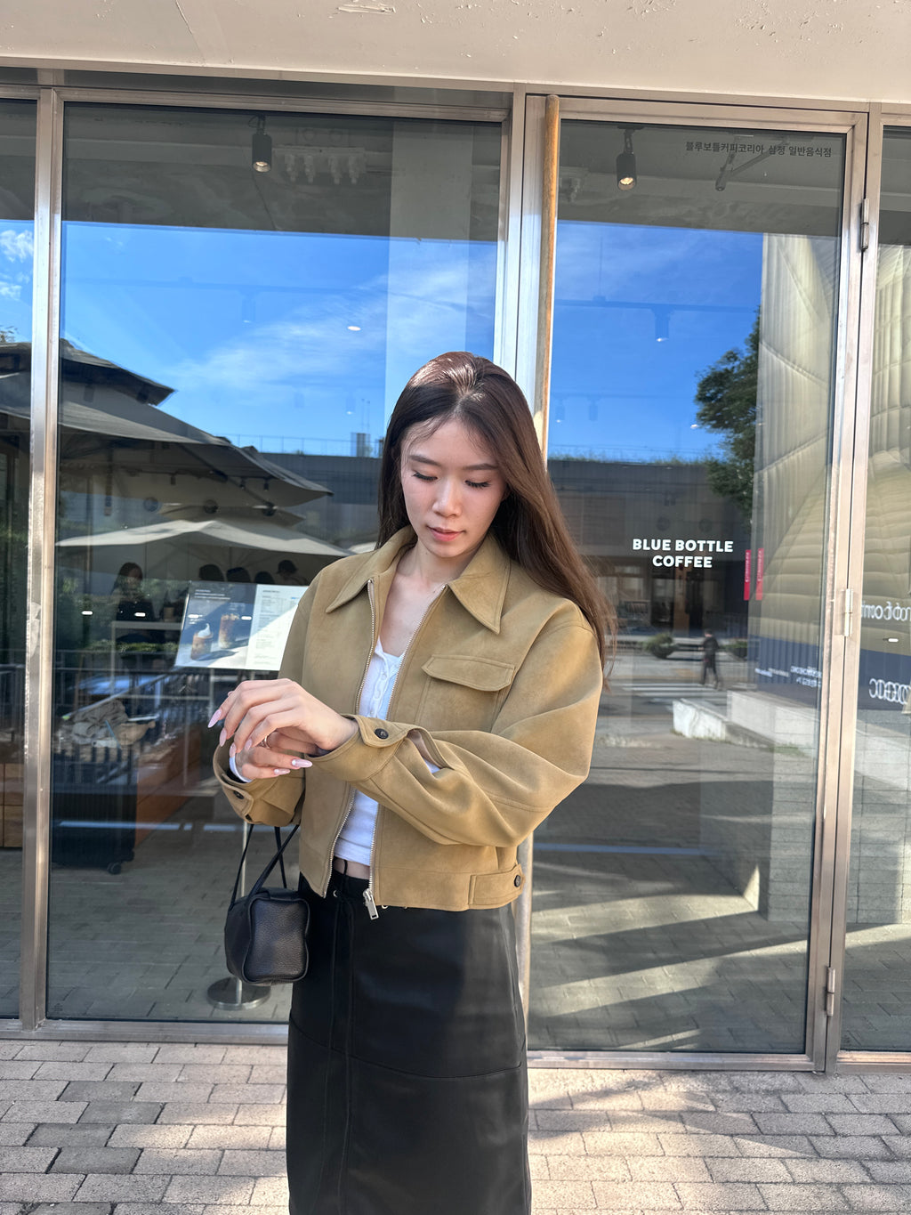 26SS Suede Just Fit Jacket