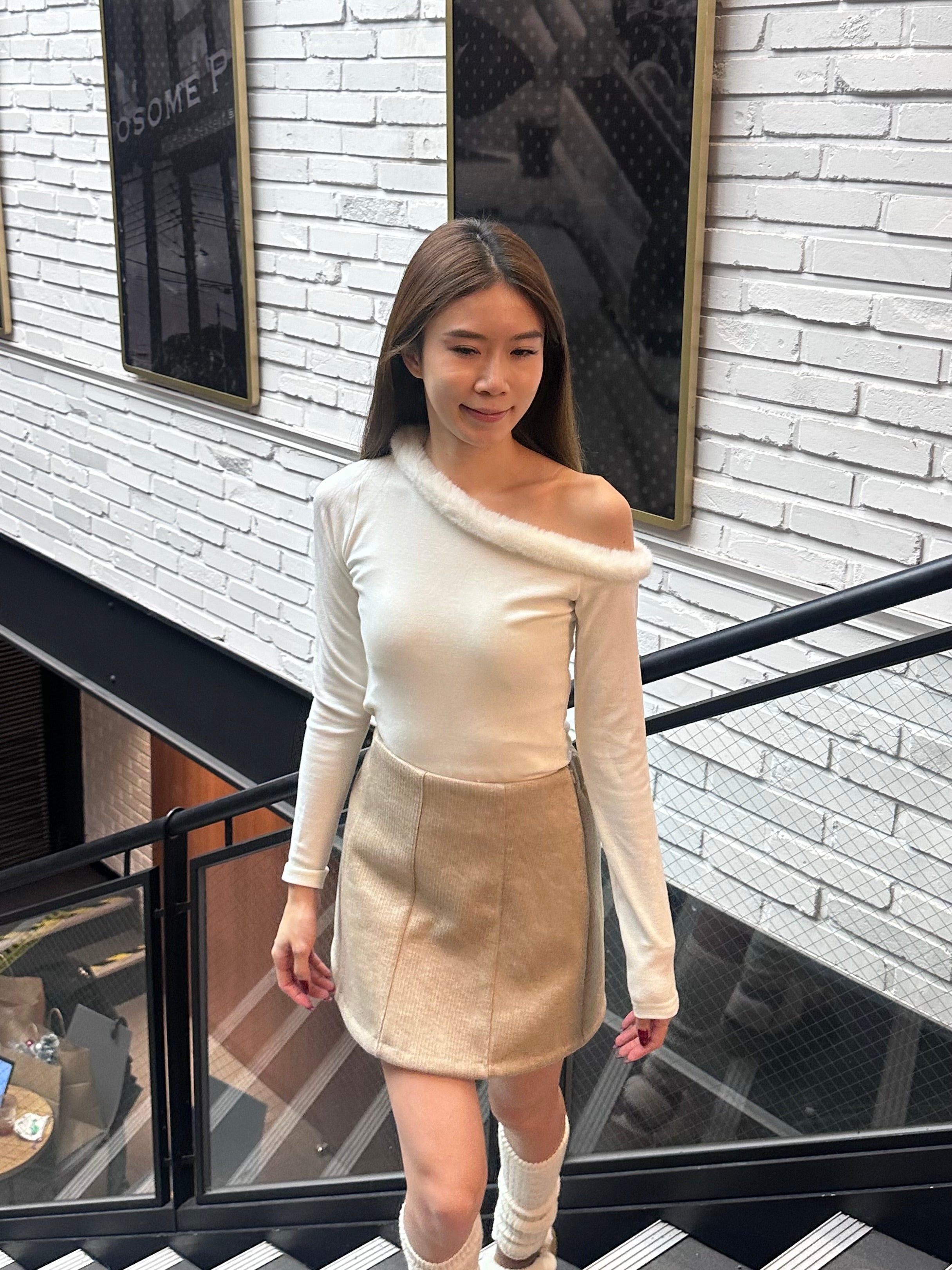 Cotton Wool Flexible Skirt