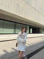 Fluffy Fur Jacket (removable sleeves)