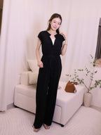Cotton Button Up Jumpsuit