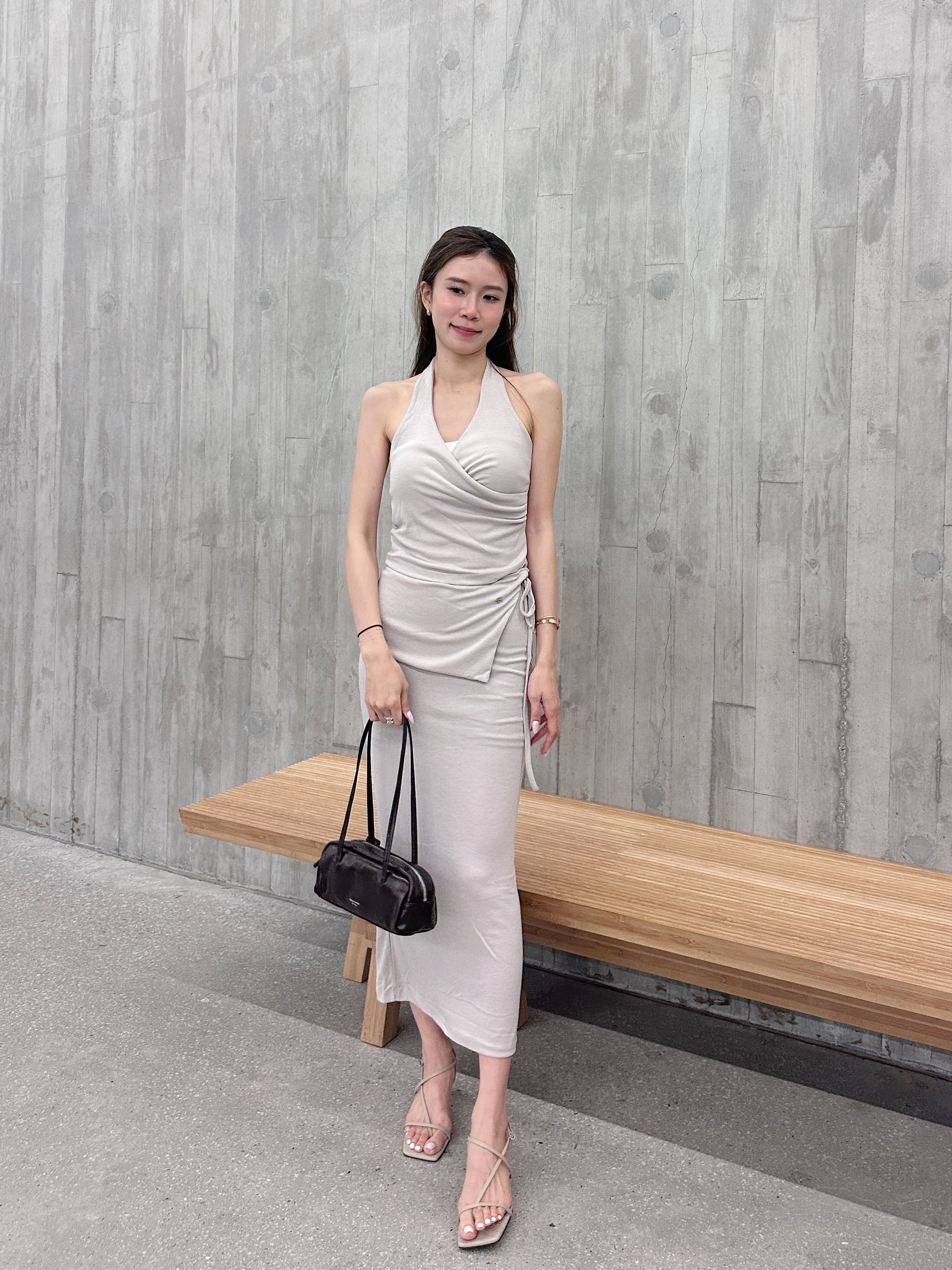 Bra Top & Skirt Cotton Set