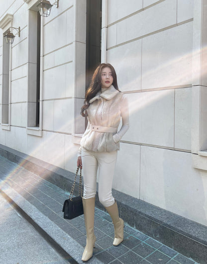 High End Fox Fur Vest