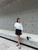 Puffy Style Cropped T Top