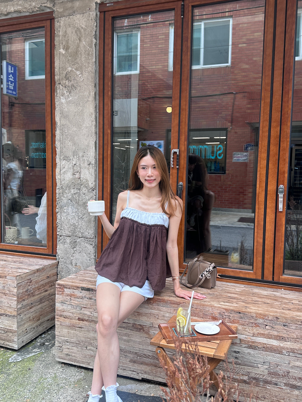 2 Layer Colour Tank Top