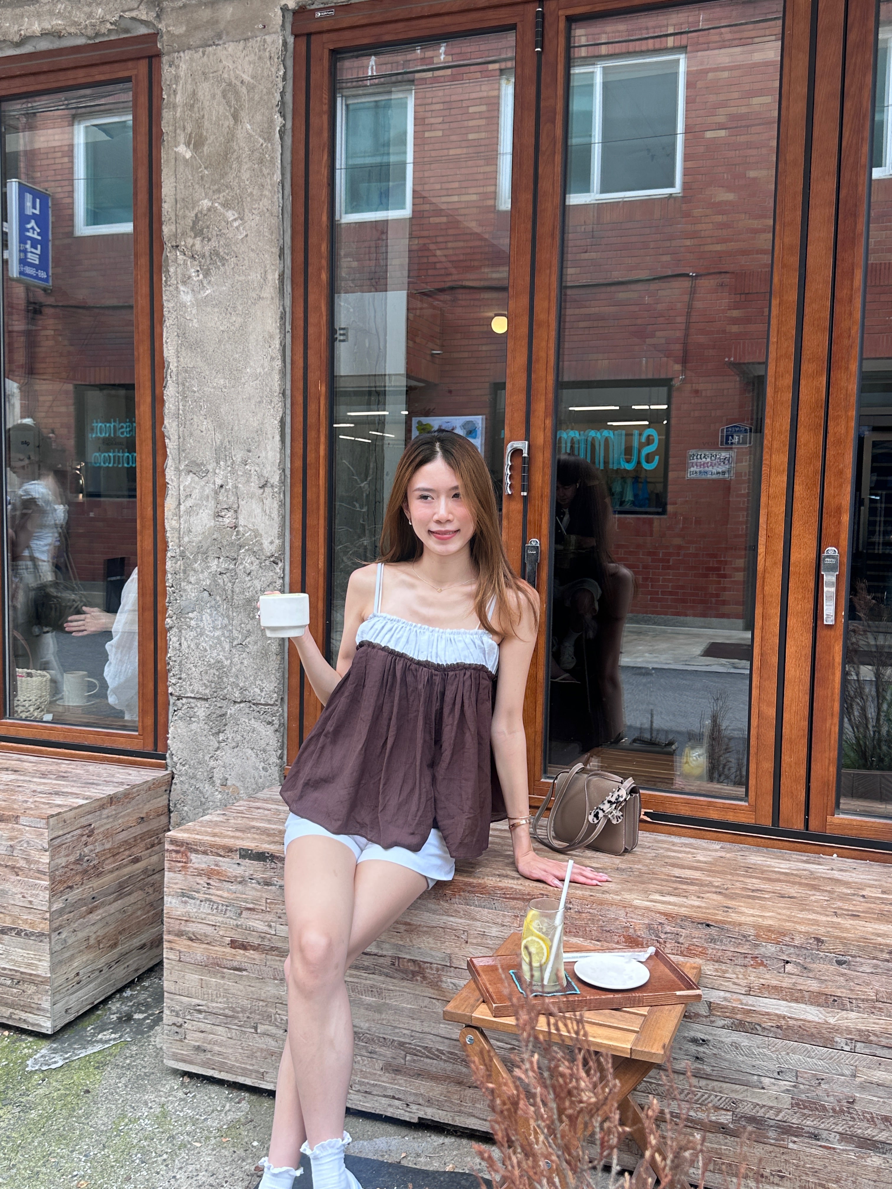 2 Layer Colour Tank Top