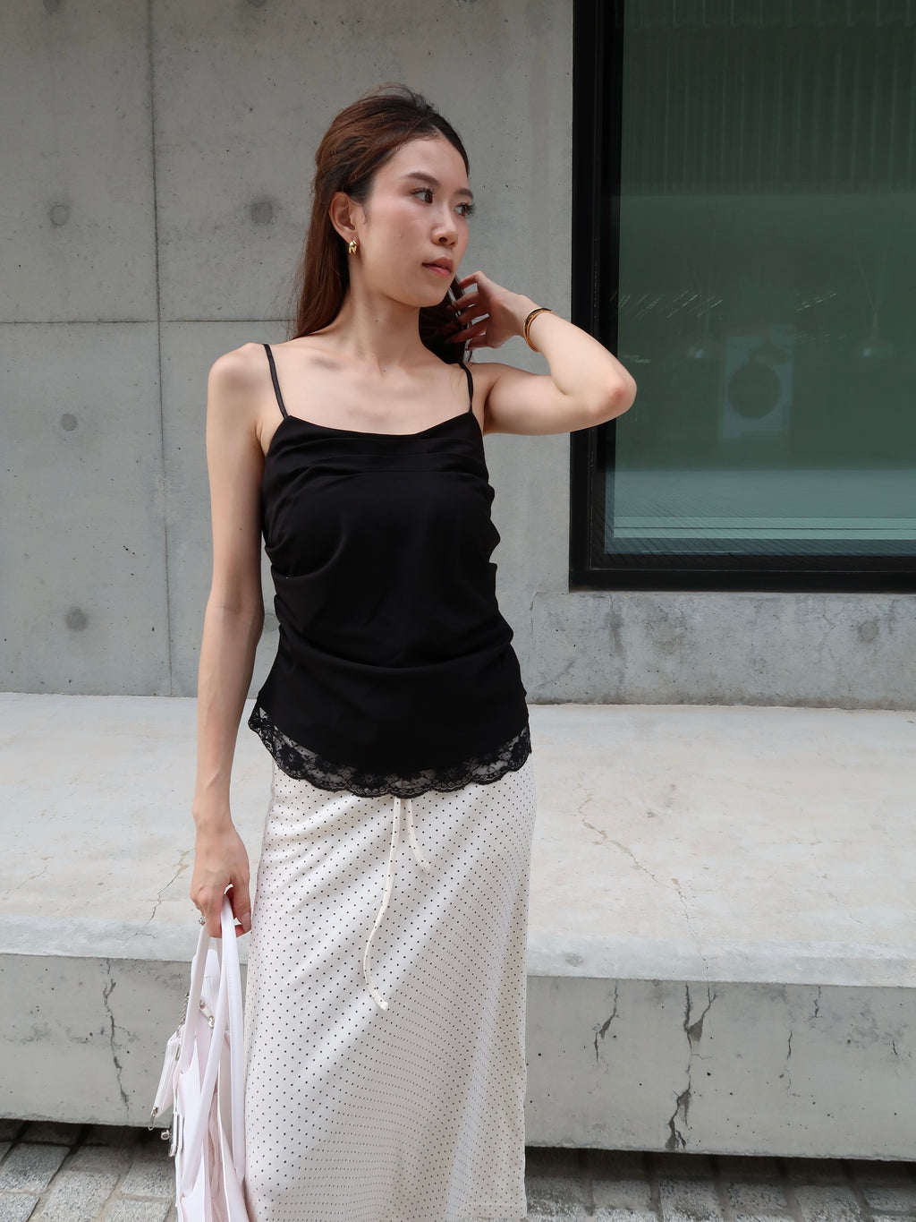 Lace Adjustable Tank Top