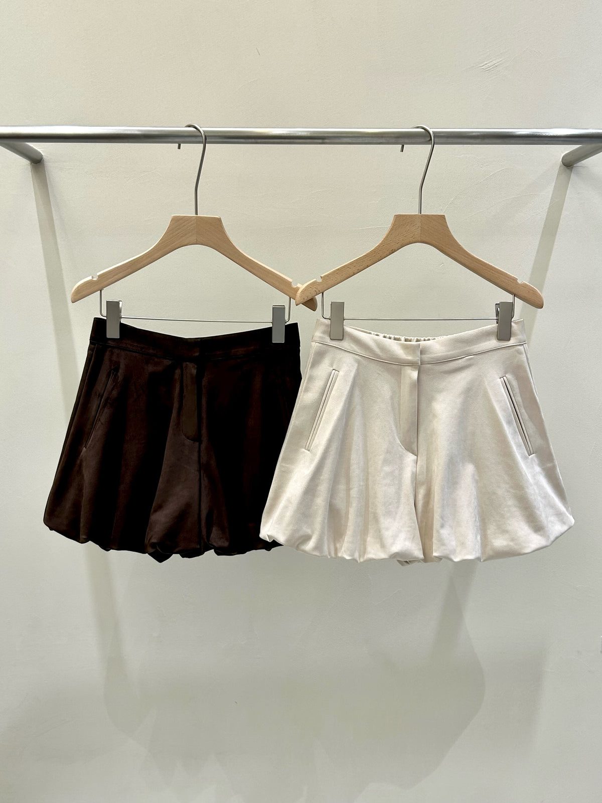 Bubble Hem Shorts