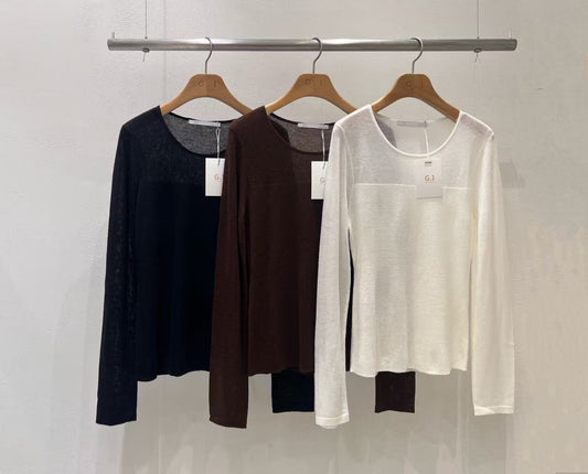 See Through Wool Top