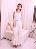 Summer Beach Maxi Cupcake Skirt