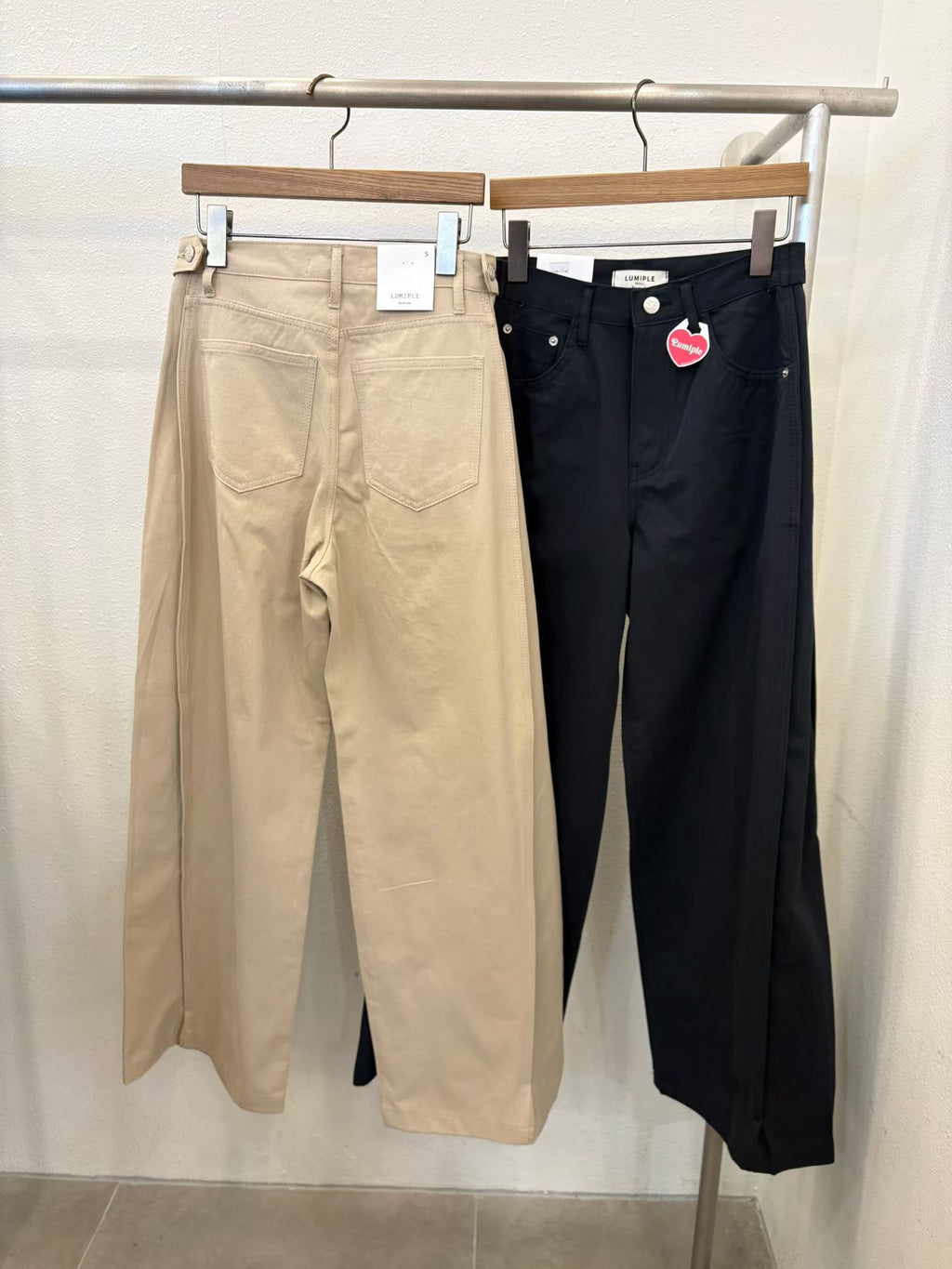 Two Cut Straight Pants