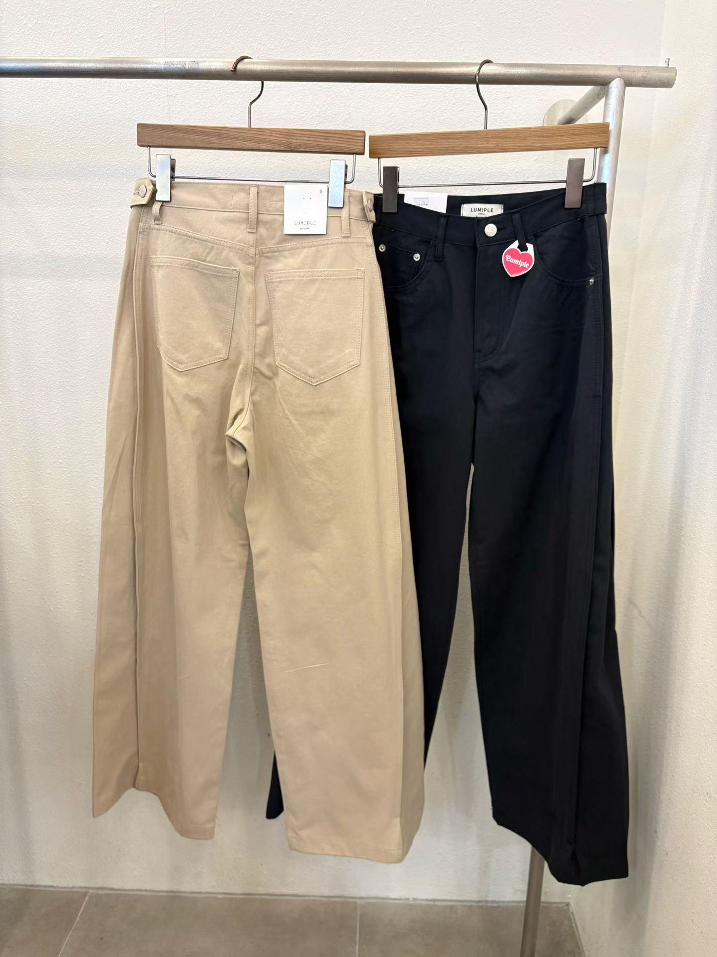 Two Cut Straight Pants