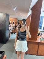 ￼Lace Zipped At Back Tank