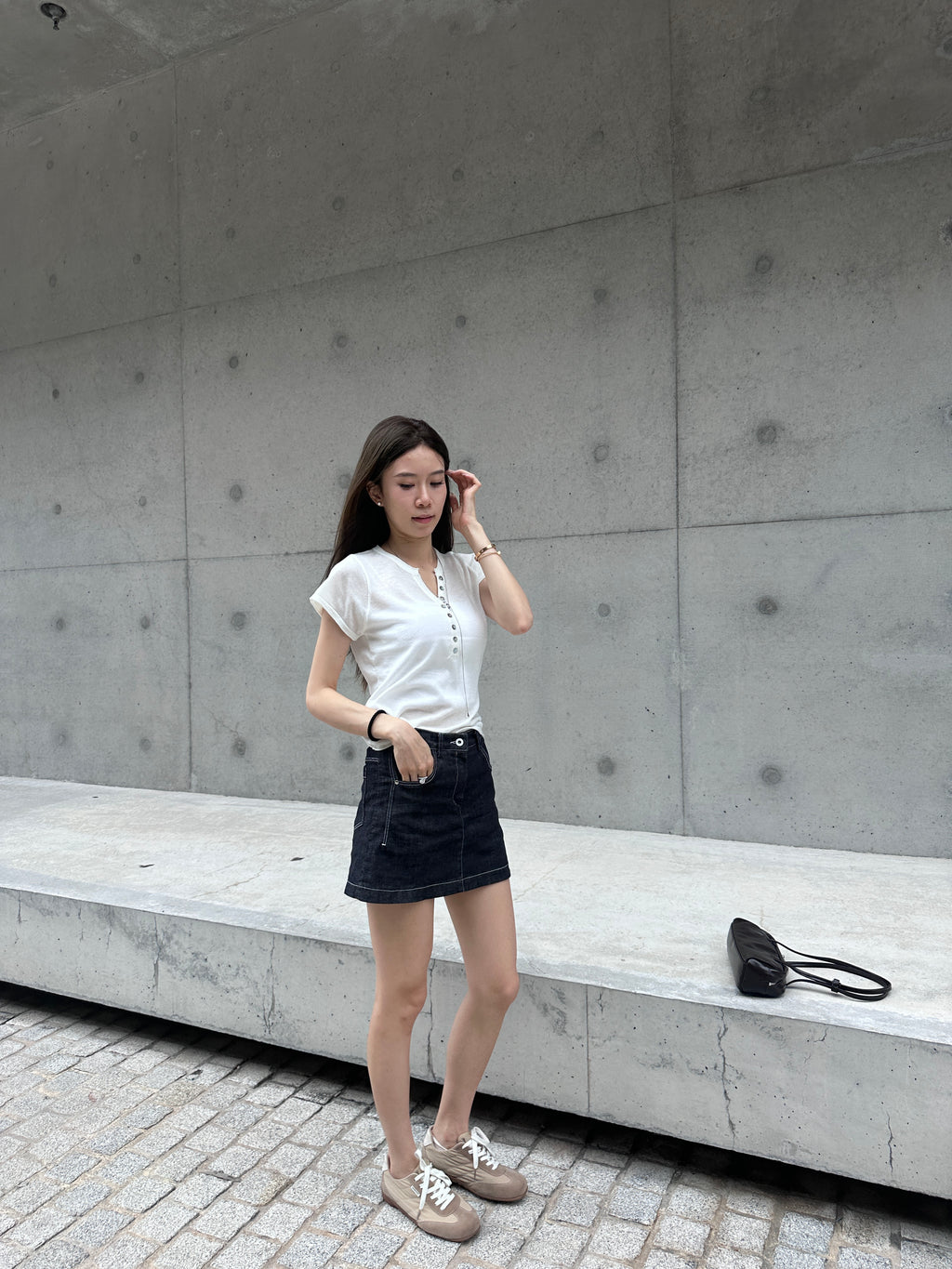 Denim Skirt Shorts