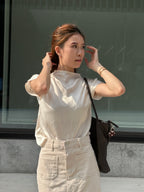 Silky Bling French T Top