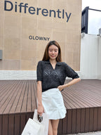 Bling Bling V Knitted T Top