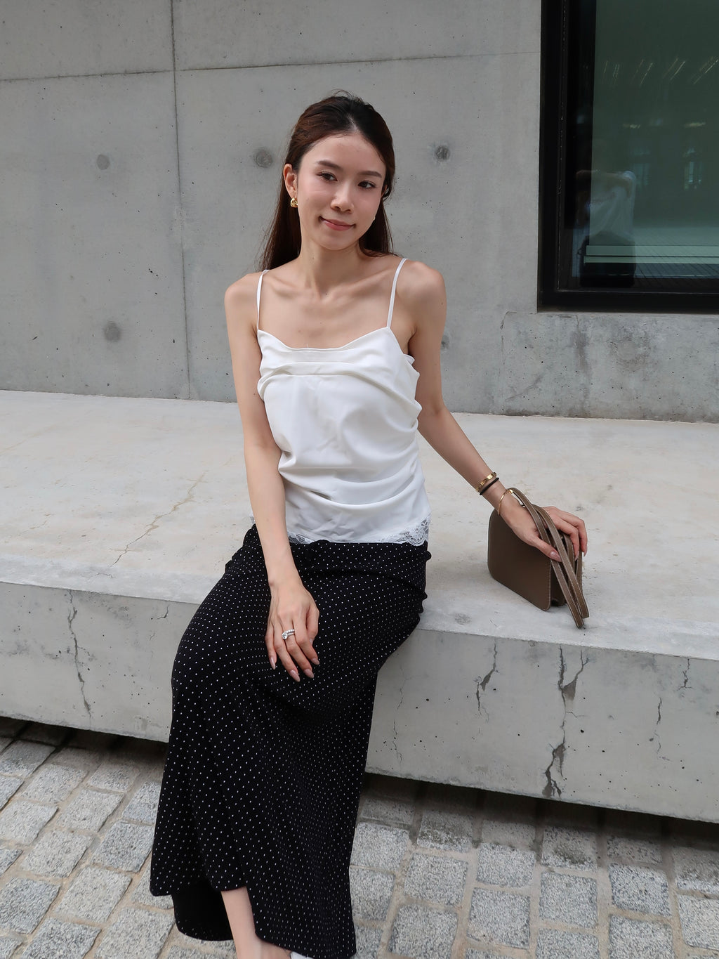 Lace Adjustable Tank Top