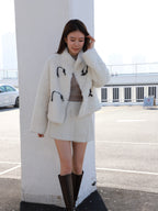 Braze Fluffy Horn Jacket