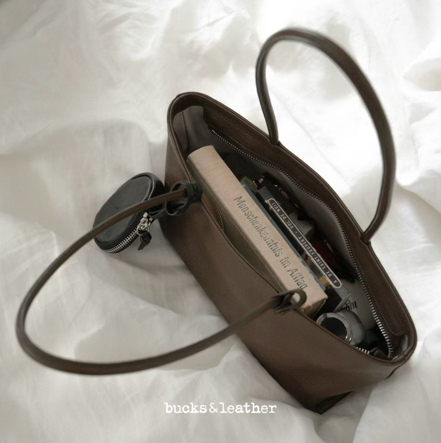 Real Leather French Bag