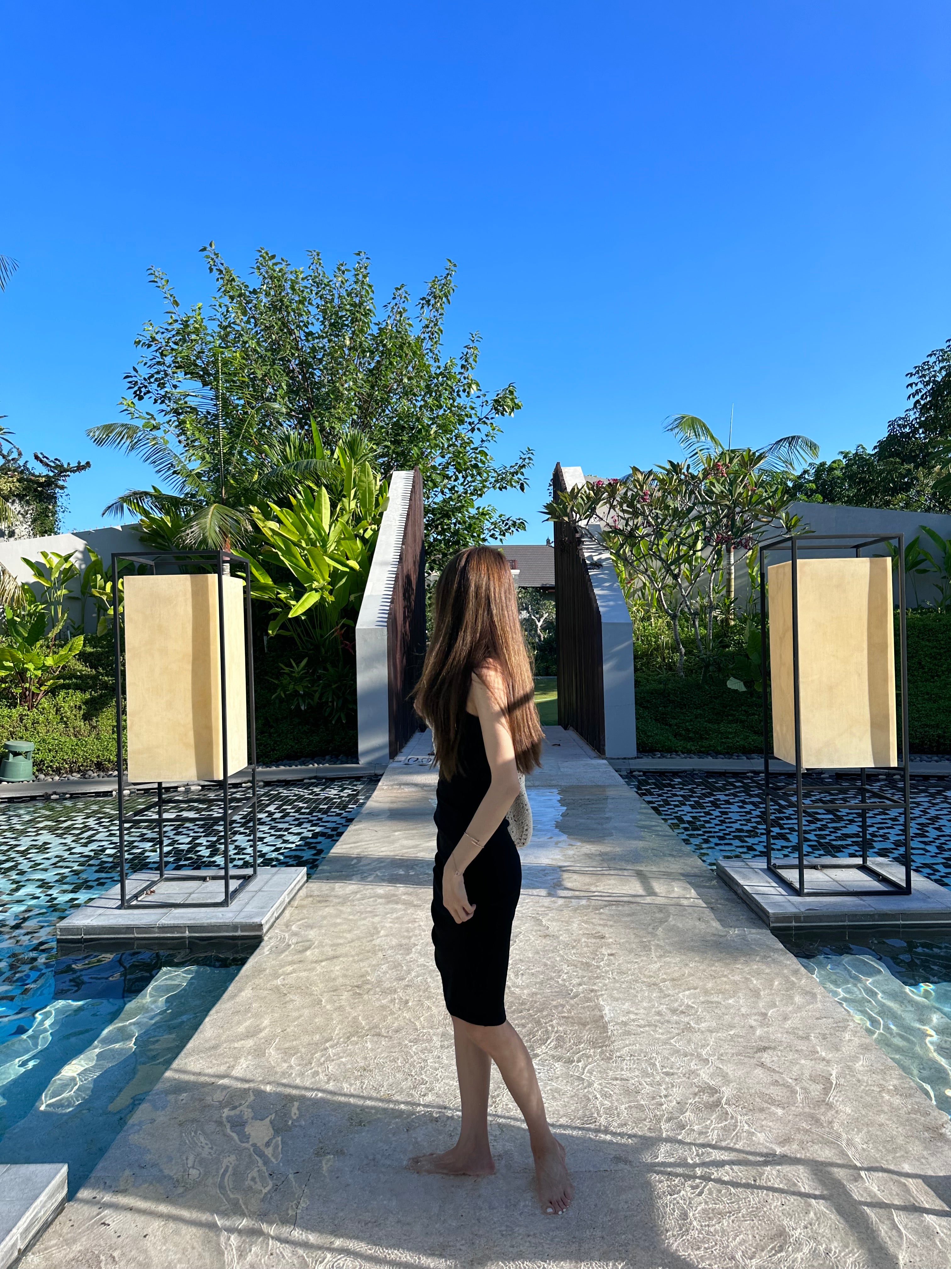 (ashchic made) One Side Tied Mini Dress