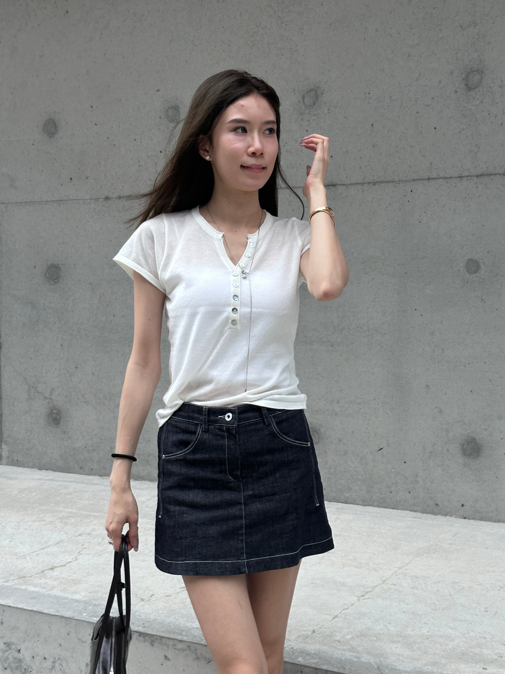 Denim Skirt Shorts